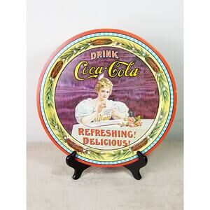 Coca Cola Serving Tray 75th Anniversary 1977 Dallas Texas 12 1/4" #04218